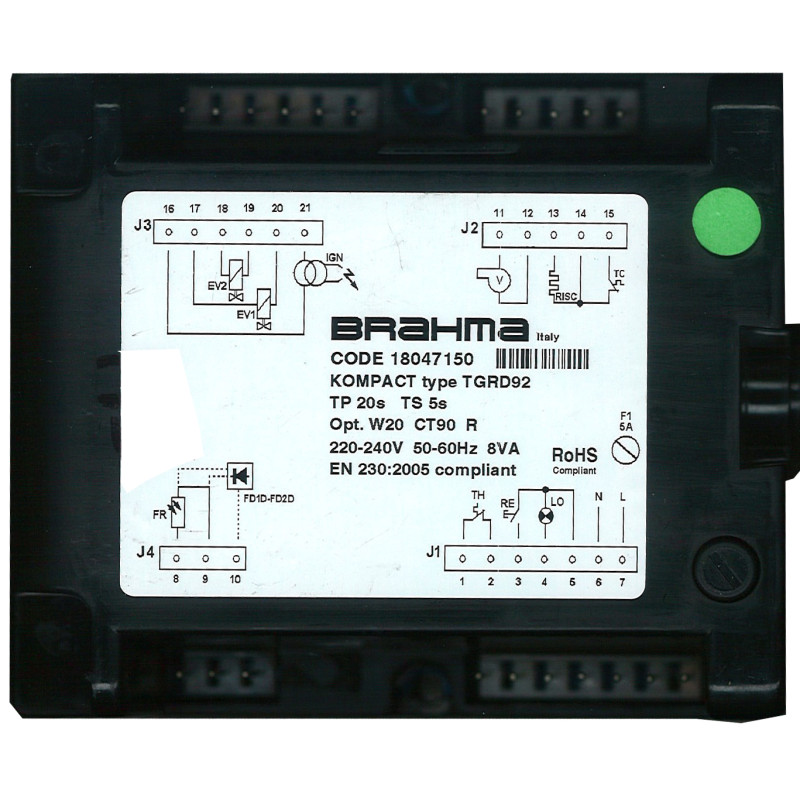 COFFRET DE CONTROLE POUR HPV MAX - TGRD92