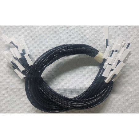 CABLE HAUTE TEMPERATURE EC/GE BLANC