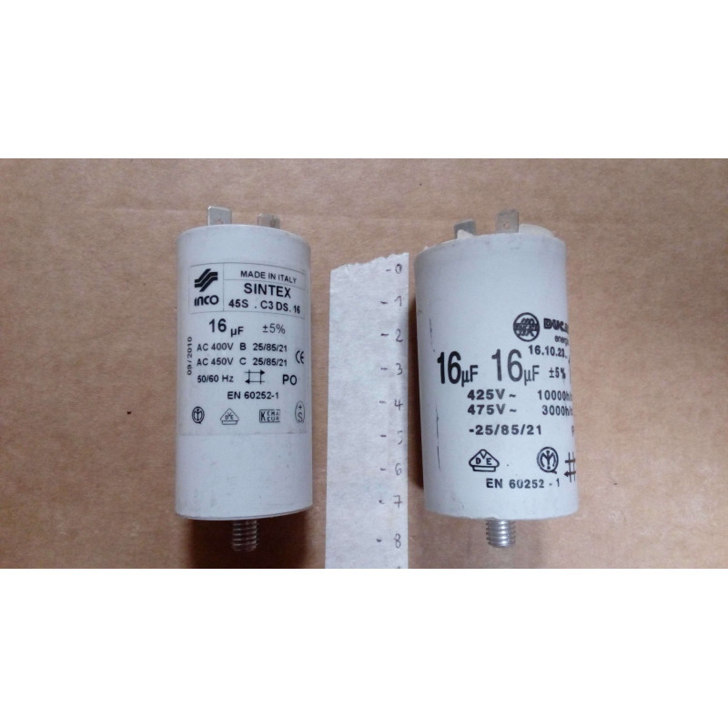 CONDENSATEUR 16 µF POUR EC55