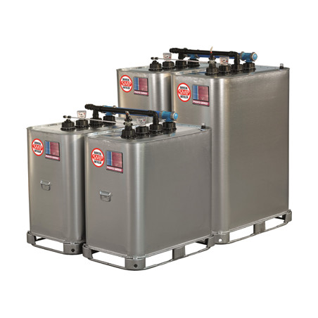 CUVE FIOUL 1000L DOUBLE PAROI AVEC RACK