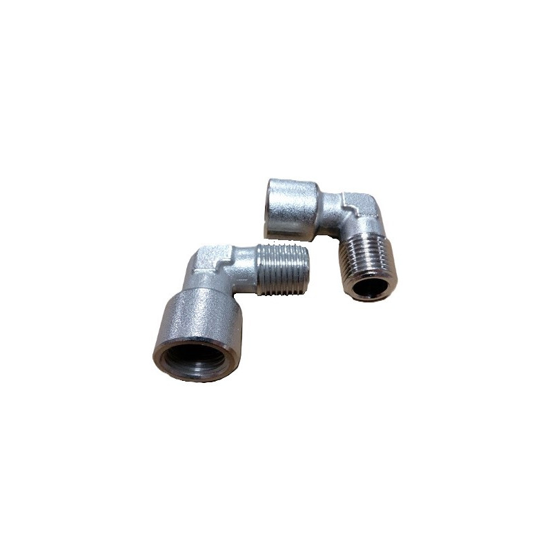RACCORD COUDE 90° 1/4 MALE FEMELLE FILTRE