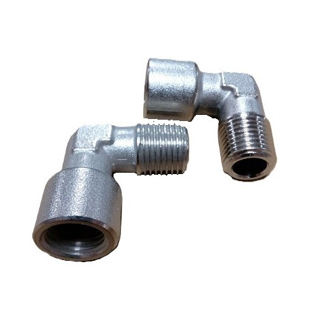RACCORD COUDE 90° 1/4 MALE FEMELLE FILTRE