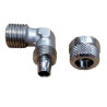 RACCORD COUDE 90°1/4 M8 FILTRE FUEL C35-70