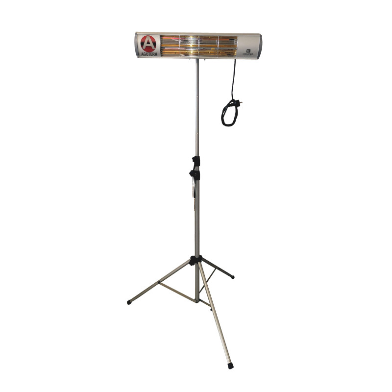 CHAUFFAGE RADIANT MOBILE ELECTRIQUE 2 KW