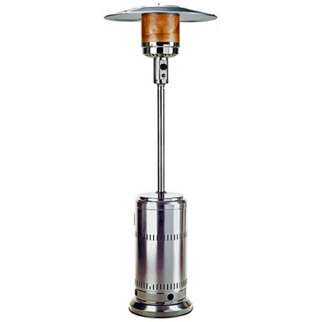 PARASOL CHAUFFANT GAZ PROPANE INOX  13KW