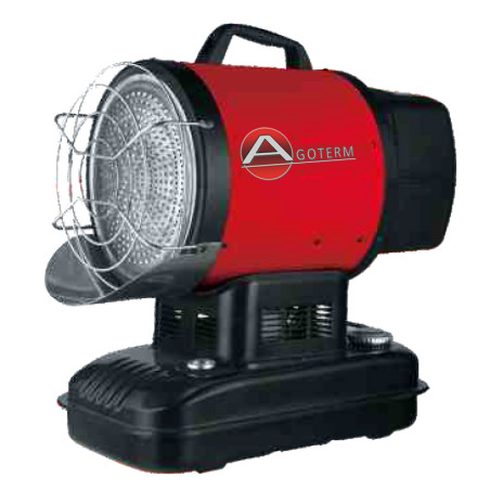 CHAUFFAGE RADIANT FIOUL COMB. DIRECT 15 KW