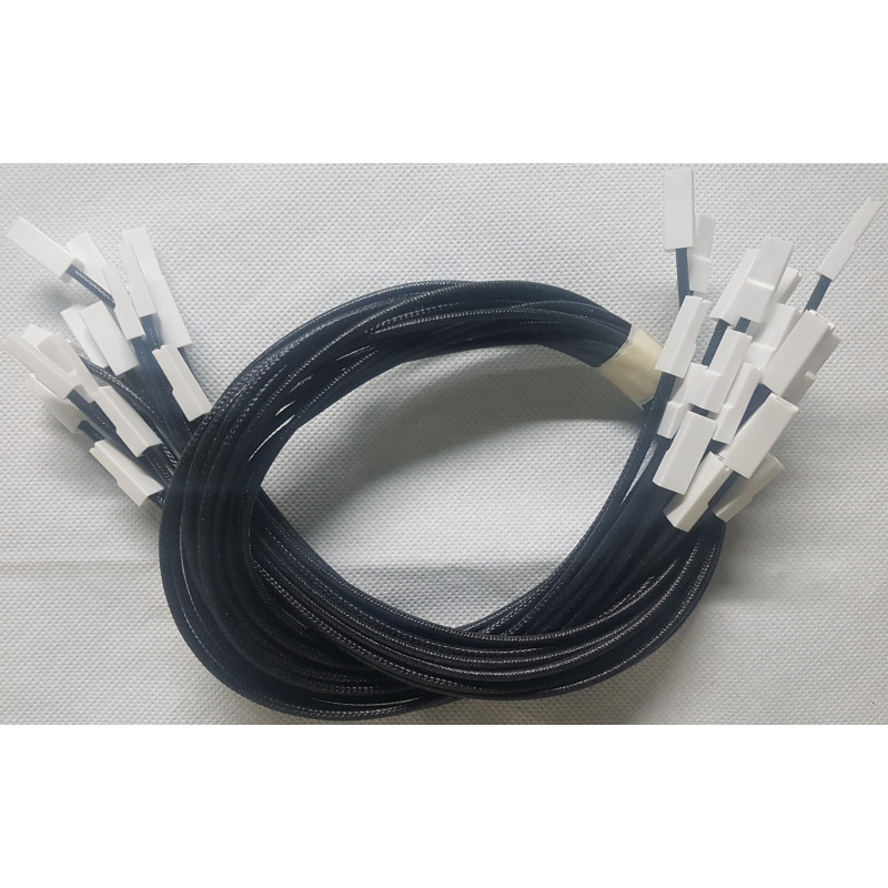 CABLE HAUTE TEMPERATURE EC/GE BLANC