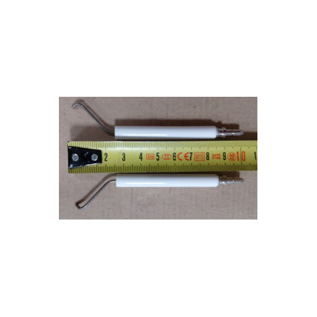 2 ELECTRODES ALLUMAGE BRULEUR ECOFLAM MIN20