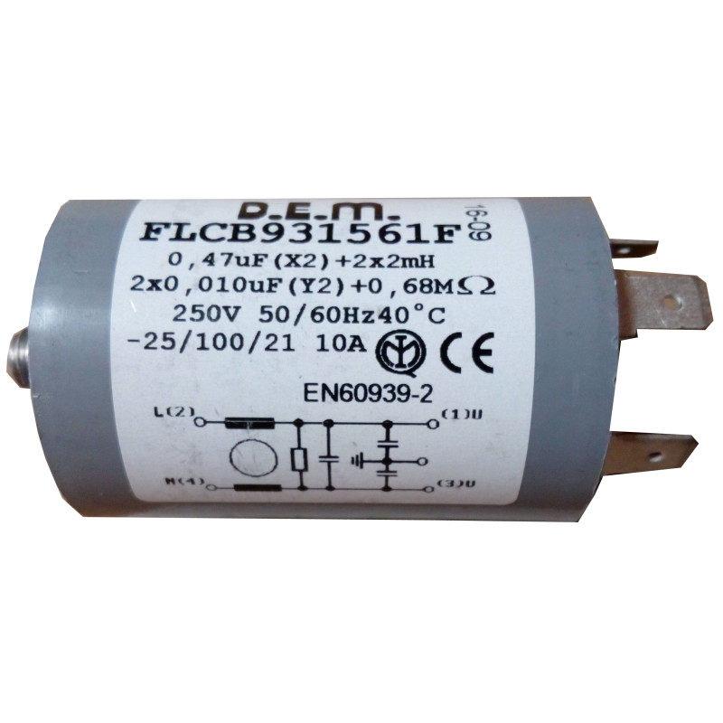 FILTRE ANTIPARASITE DEM POUR GP A