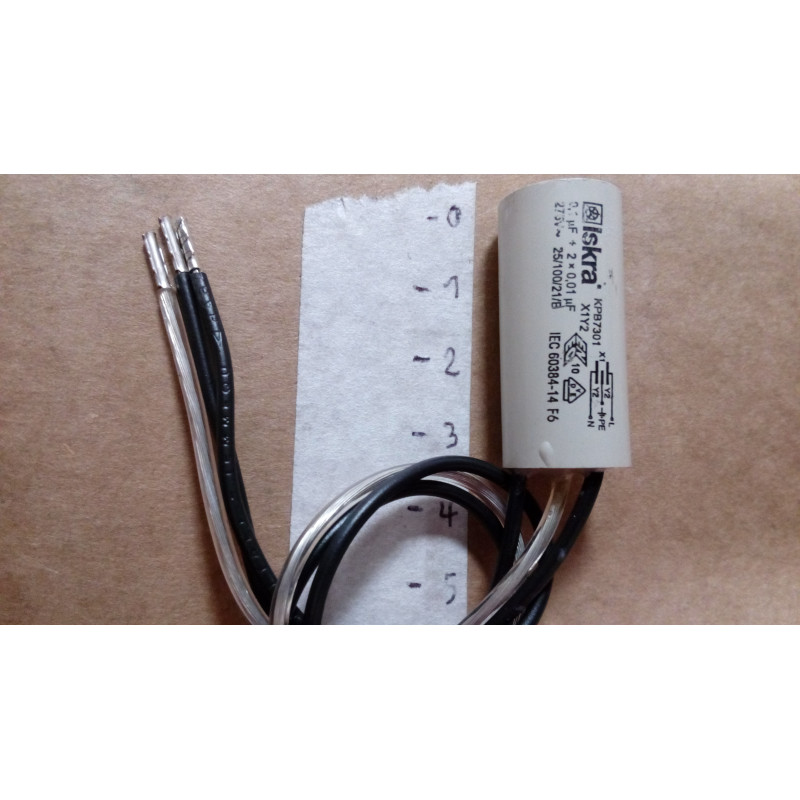 FILTRE ANTI PARASITE BRULEUR MINOR 4/8 -0.1µF