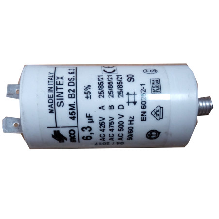 CONDENSATEUR  6,3 µF BRULEUR ECOFLAM EC/GE