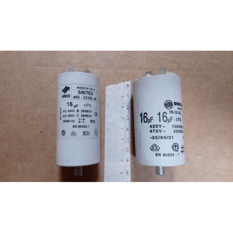 CONDENSATEUR 16 µF POUR EC55