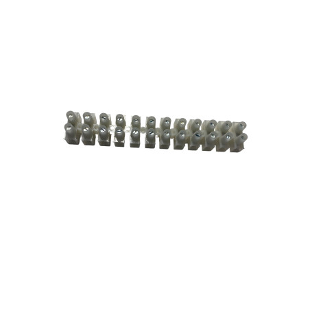 BARRETTE DE CONNECTION 12 BROCHES MALES ISOLE